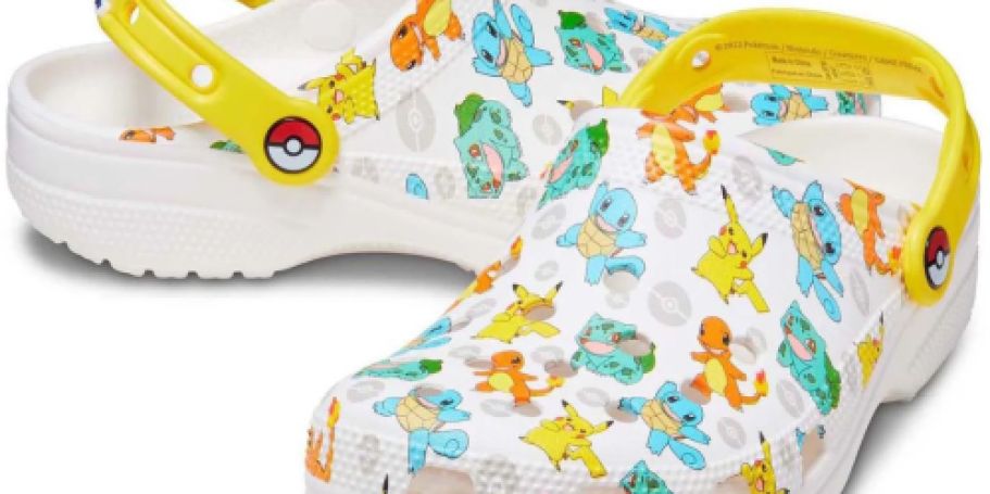 Pokémon Crocs Only $29.99 on Walmart.com (Reg. $75)
