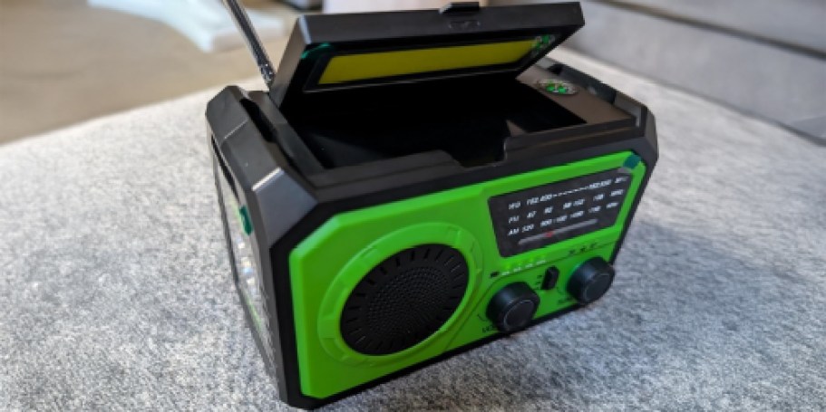 Emergency Radio w/ Power Bank and Speaker Only $25.49 Shipped for Amazon Prime Members (Reg. $50)