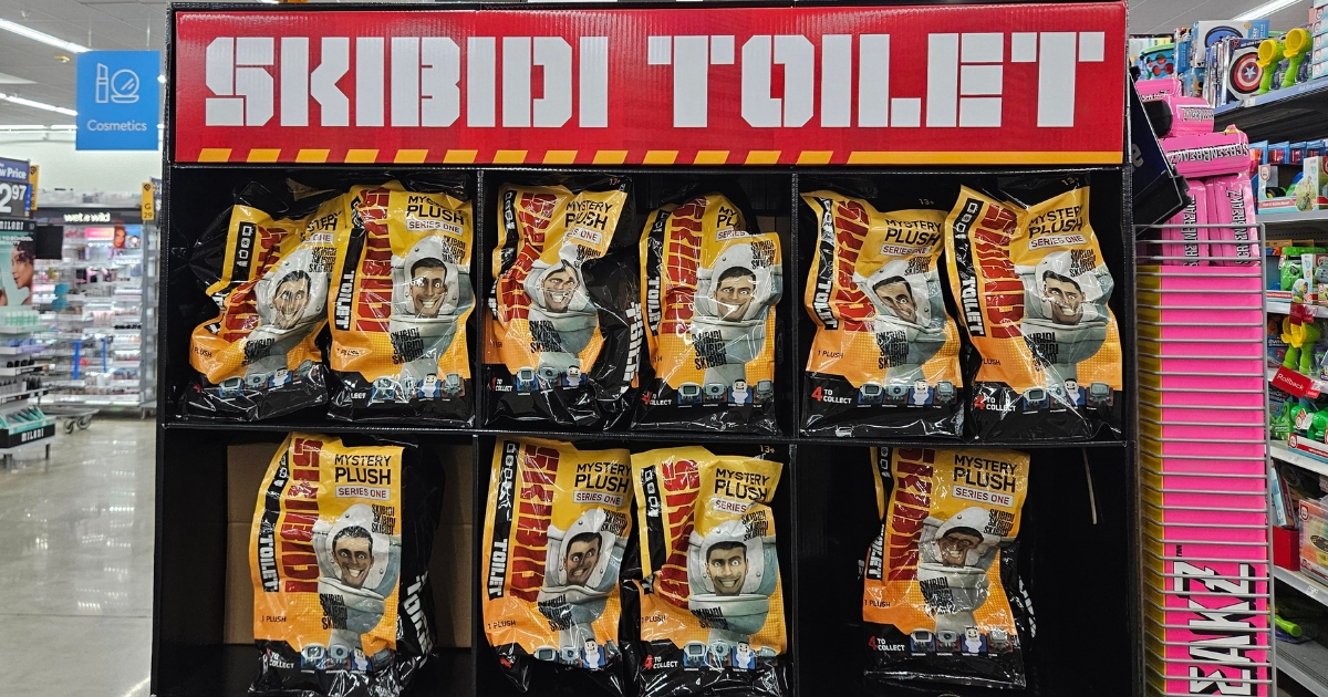 スポーツトイ・アクショントイ dis sibyl New Skibibi Toilet Mystery Plush Just $9.99 on Amazon or Target
