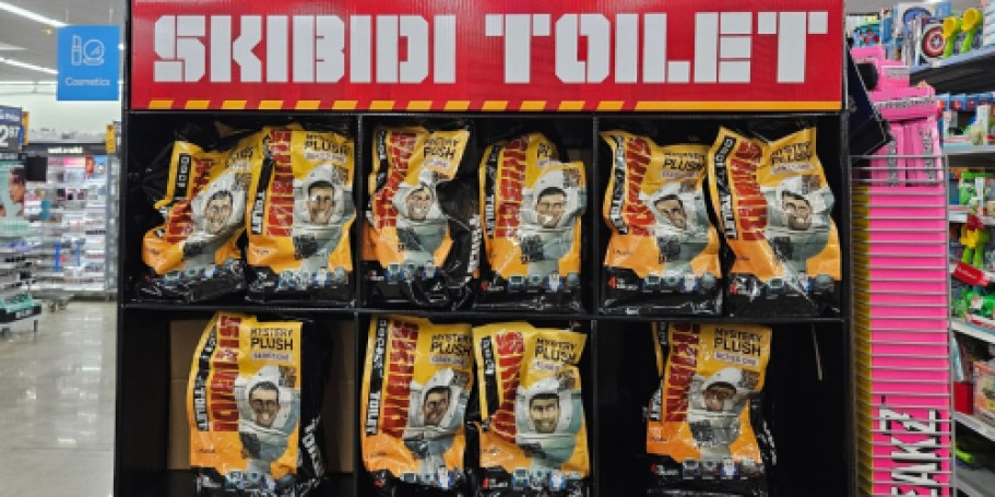 New Skibibi Toilet Mystery Plush Just $9.99 on Amazon or Target.com + More