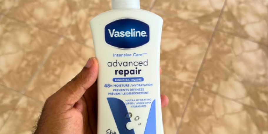 THREE Vaseline Intensive Care Lotions Only $11.75 Shipped on Amazon (Reg. $21)