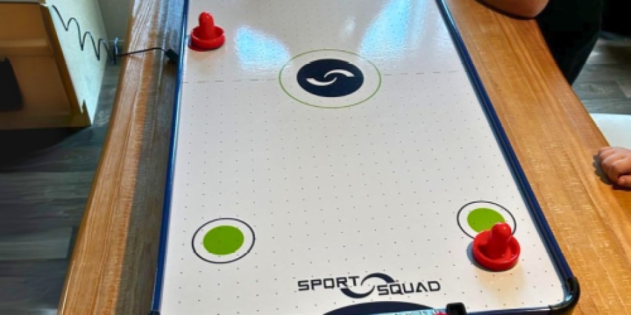 Table Top Air Hockey Table Just $29.99 Shipped for Prime Members (Reg. $80)