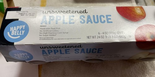 Apple Sauce 6-Packs Only $1.22 on Amazon – Just 20¢ Each