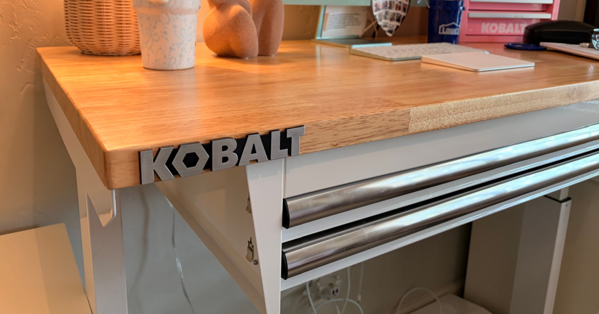 I Replaced My Desk w/ This Adjustable Garage Workbench (It’s $50 Off Right Now at Lowe’s)