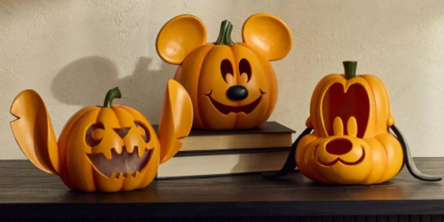 Disney LED Halloween Pumpkins Just $18.69 on Kohls.com (Reg. $40) | Mickey, Stitch, & More