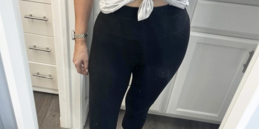 Women’s Capri Leggings 2-Pack Just $6 on Amazon