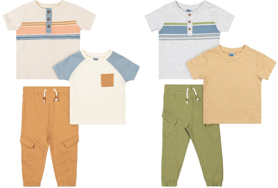 coordinating t-shirt & jogger sets