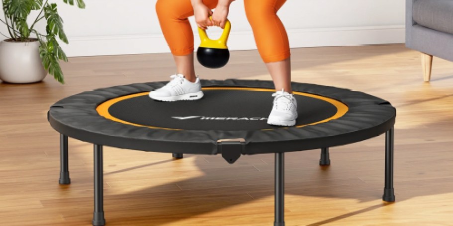 Mini Trampoline Only $39.99 Shipped on Walmart.com (Great for Home Workouts)