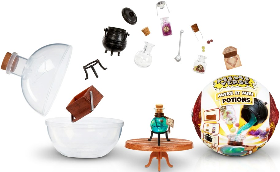 Make it Mini set with Happy Potter themed potions