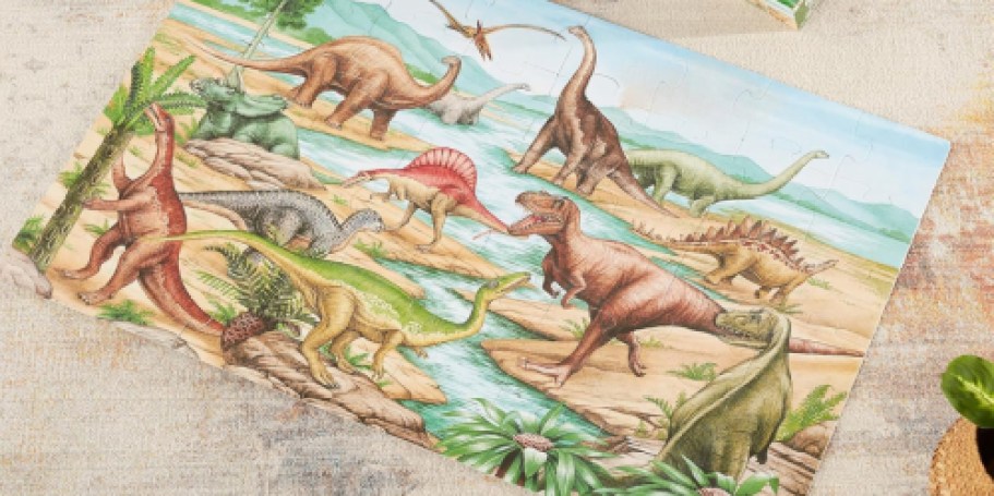 Melissa & Doug Jumbo Floor Puzzles from $8 on Amazon