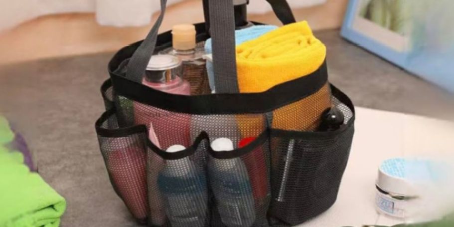 Mesh Shower Caddy Just $5.99 on Amazon (Perfect for College Students)