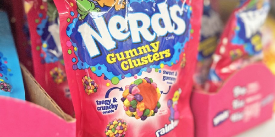 TWO Nerds Gummy Cluster Bags Just $5 Shipped on Amazon