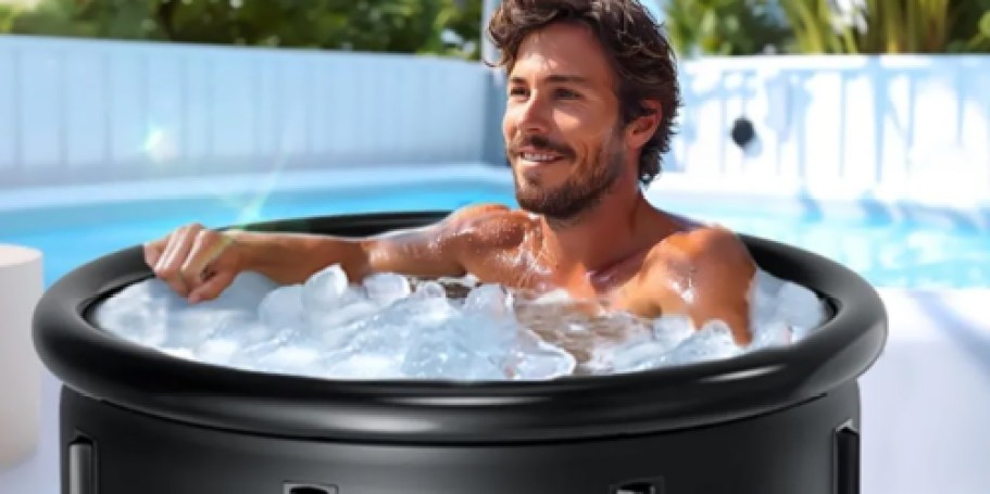 Ice Bath Tub Just $35.99 Shipped on Amazon (Reg. $72) – Great for Recovery & Sleep
