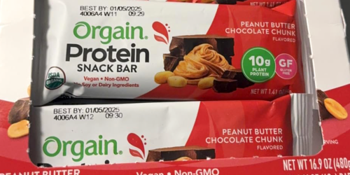 Orgain Protein Bars 12-Pack Only $8 Shipped on Amazon (Reg. $18)