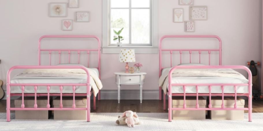 Metal Platform Bed Frames from $59.99 Shipped for Amazon Prime Members