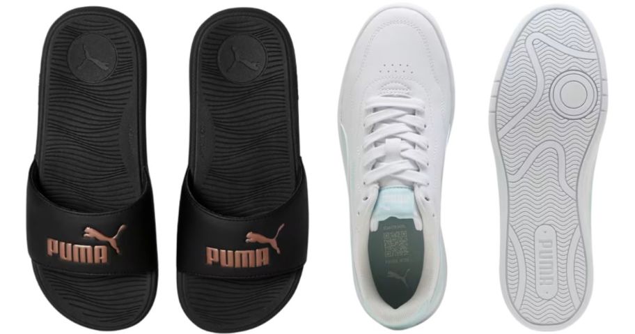 Puma Women's Cool Cat 2.0 Slides and Court Lally Sneakers