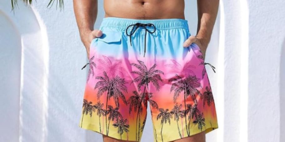 Men’s Swim Trunks from $11.99 on Amazon | Tons of Trendy Styles