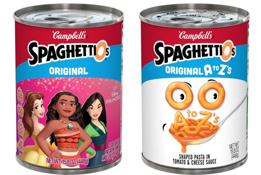 Spaghettios in different flavors