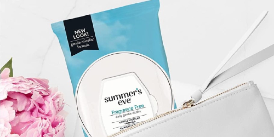 Summer’s Eve Cleansing Cloths 32-Count Only $1.41 Shipped on Amazon