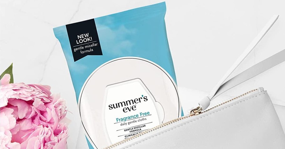 Summer’s Eve Cleansing Cloths 32-Count Only $1.41 Shipped on Amazon