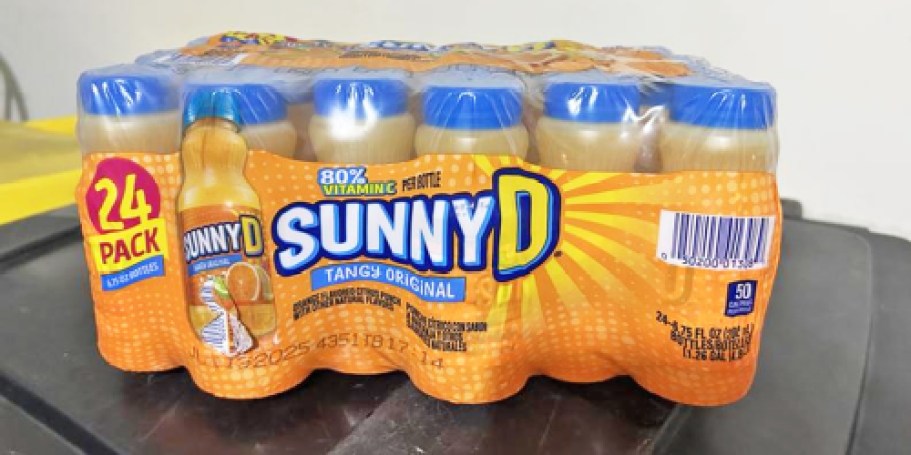 SunnyD 24-Pack Just $6.63 Shipped on Amazon
