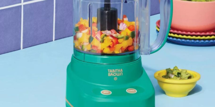 50% Off Tabitha Brown Kitchen Appliances on Target.com – Mini Chopper Just $15!