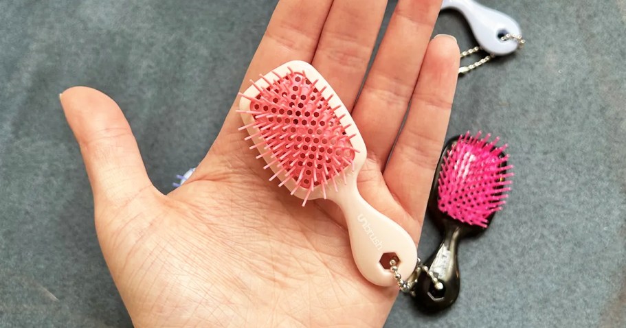 Unbrush Mini Keychain Brush Only $5 on Amazon