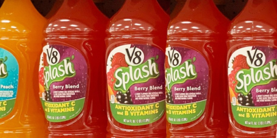 V8 Splash 64oz Bottles Only $1.46 Shipped on Amazon