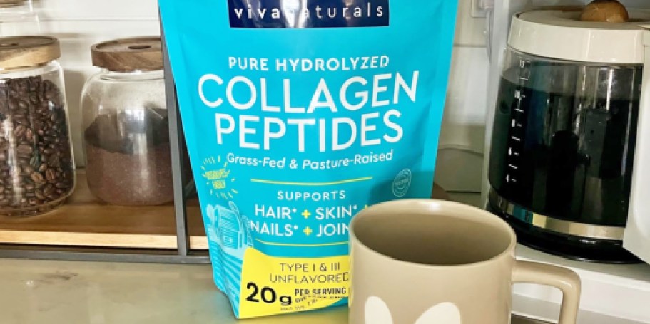 Viva Naturals Collagen Peptides Just $13.75 Shipped on Amazon (Supports Healthy Hair, Skin, & Joints)