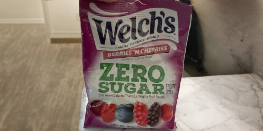 Welch’s Zero Sugar Fruity Bites Just $1.92 on Amazon.com (Reg. $4)