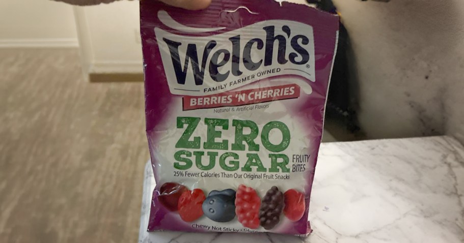 Welch’s Zero Sugar Fruity Bites Just $1.92 on Amazon.com (Reg. $4)