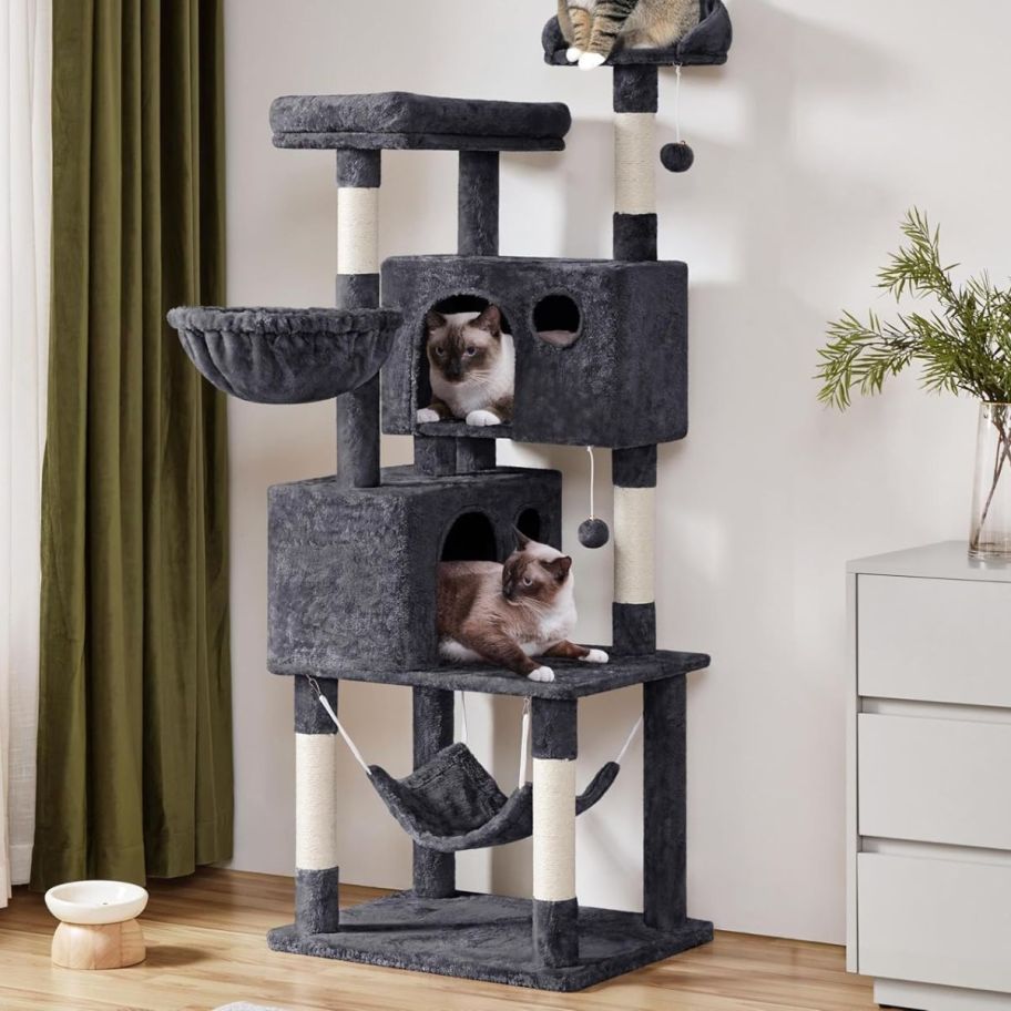 Yaheetech 64.5 Extra Large Cat Tree