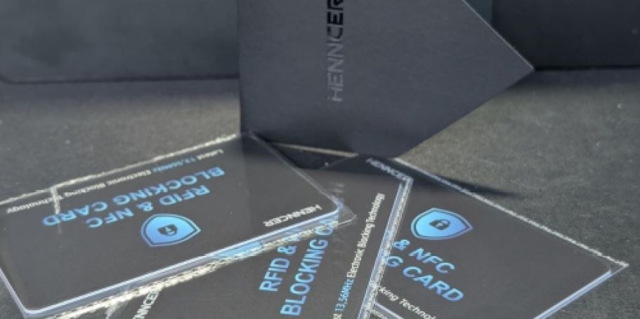 RFID Blocking Card Just $2.99 on Amazon (Reg. $10) – Protect Your Information Easily