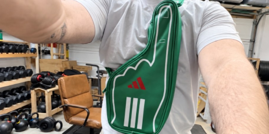 How Fun is This adidas Foam Finger Bag?! It’s Under $16 on Amazon