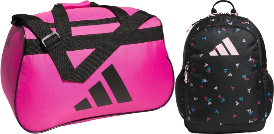 adidas duffle and backpack