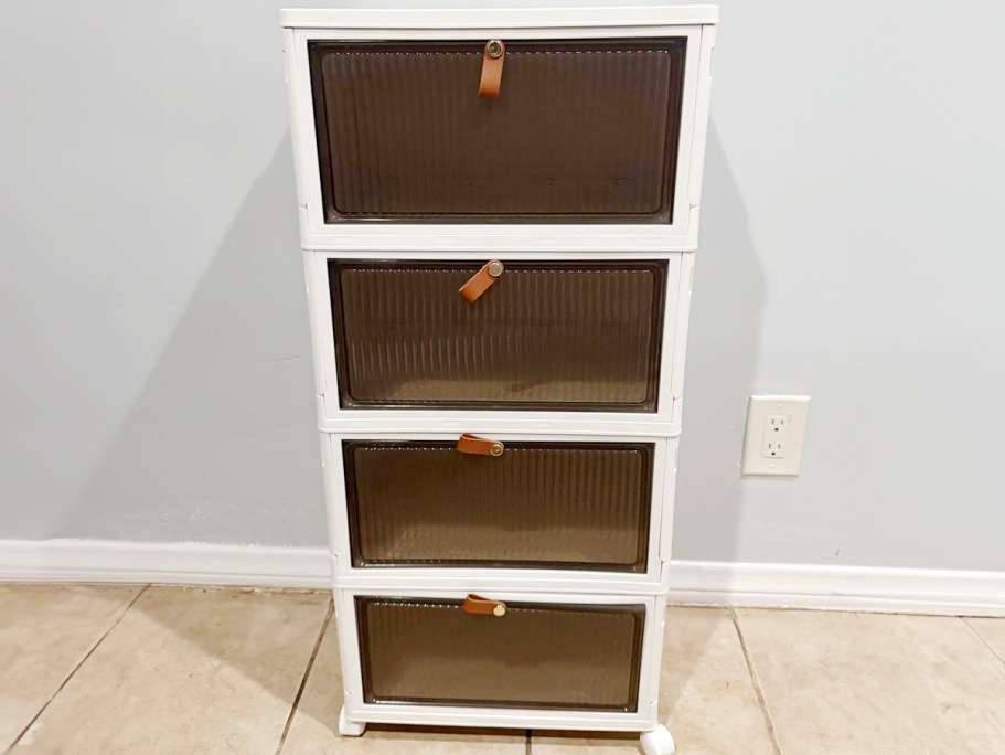 Rolling Stackable Storage Bin Only $27.99 Shipped on Amazon (Reg. $56)