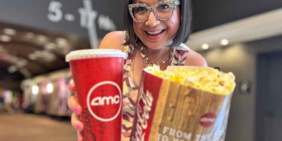 *HOT* AMC Movie Deal: Tickets, Popcorn & Drinks from $10.85 per Person