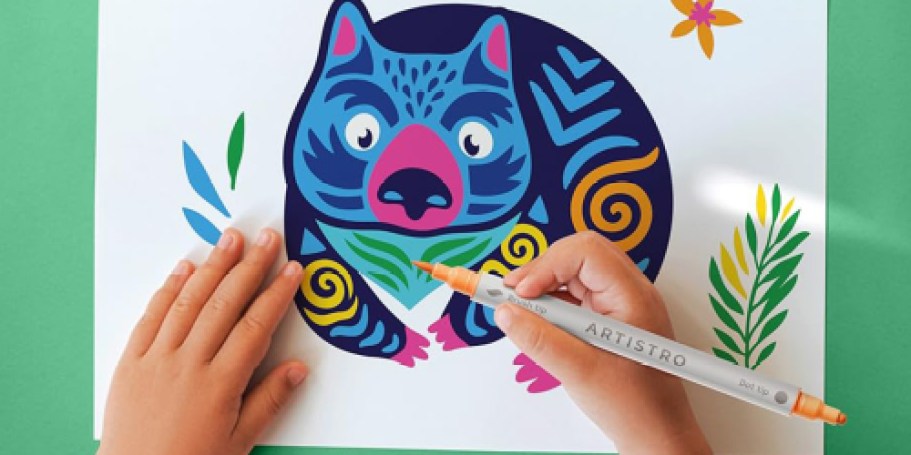 Dual-Tip Acryllic Paint Markers 12-Pack Just $4.99 on Amazon (Reg. $10)