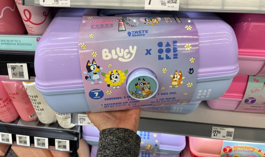 Bluey x Caboodles Sets from $15 on Walmart.com (Reg. $28) | Includes Beauty Products!