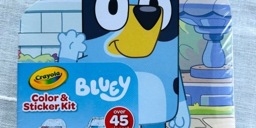 Crayola Bluey Art Kit Only $8.99 on Amazon or Walmart (Reg. $15)