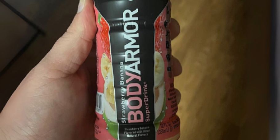 BODYARMOR Sports Drink 8-Count Just $3.56 Shipped w/ Stackable Amazon Discounts