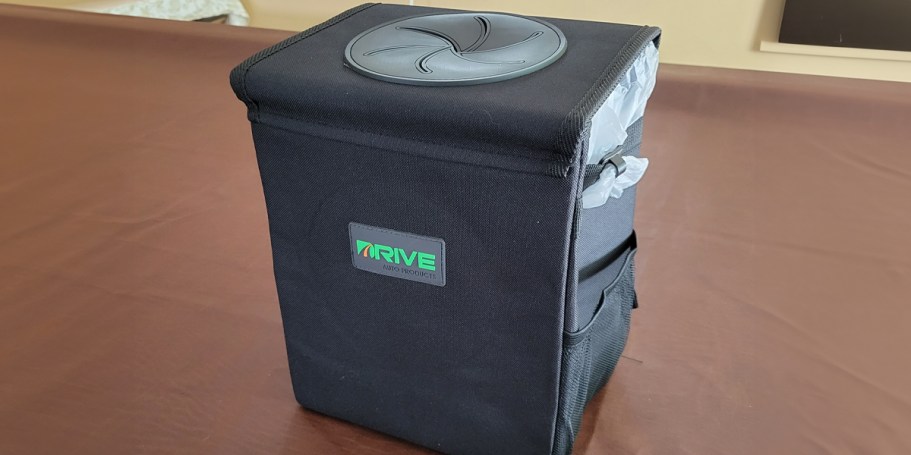 Collapsible Car Trash Cans 4-Pack w/ 80 Bags Only $12 Shipped (Reg. $39)