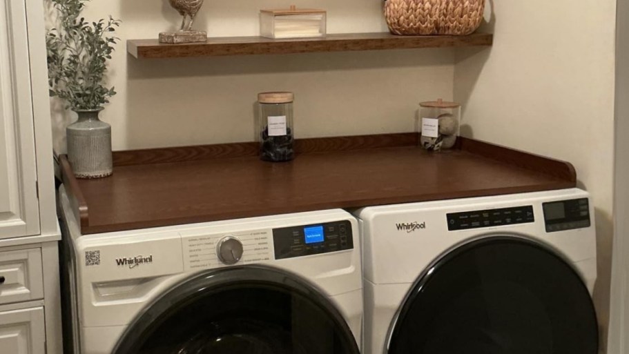 Instant Laundry Room Upgrade: 4 Affordable Washer & Dryer Countertops on Amazon
