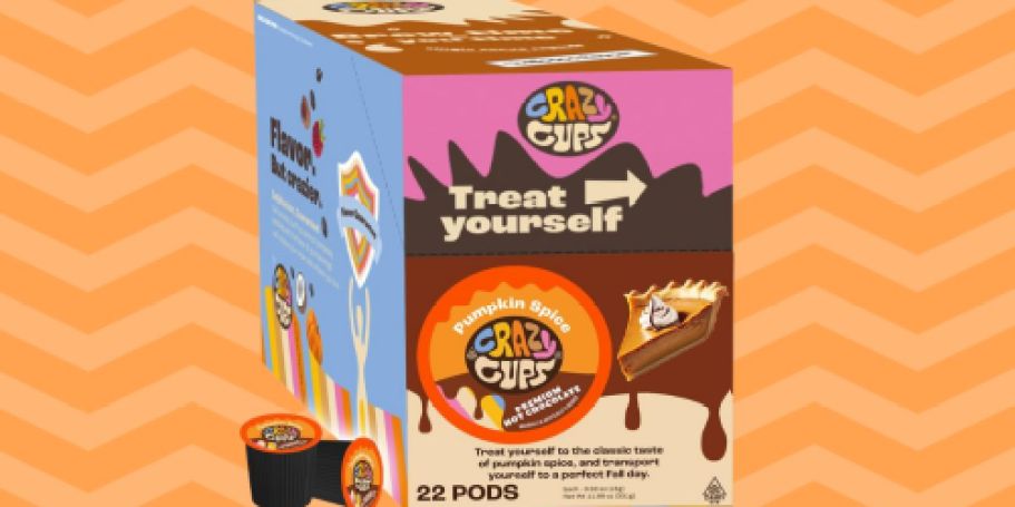 Crazy Cups Pumpkin Spice Hot Chocolate 22-Count K-Cups Only $5 Shipped on Amazon