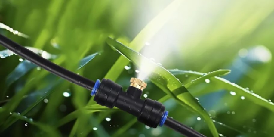 Outdoor Misting System Just $9.99 on Amazon | Cool Off Your Patio on the Cheap!