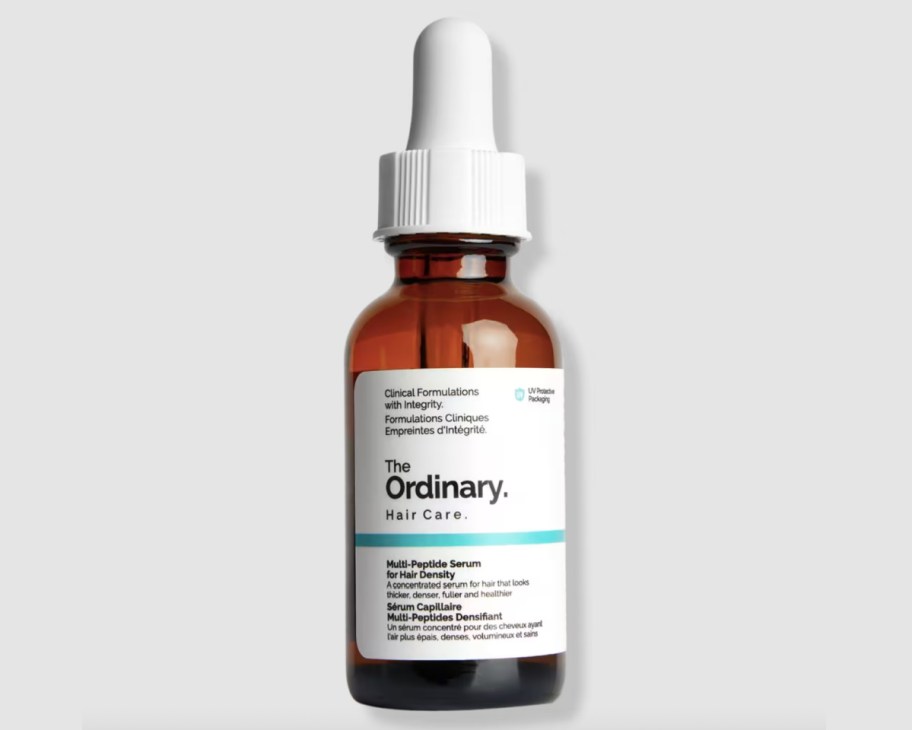 the ordinary serum bottle of hair treatment
