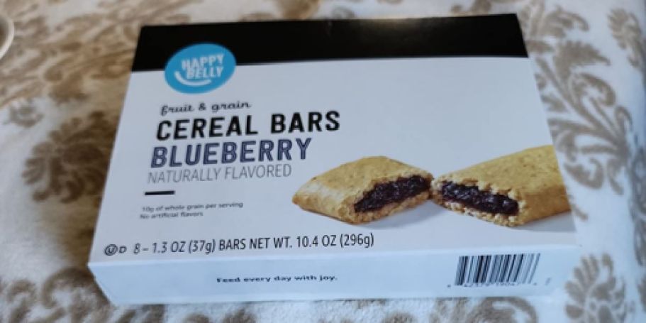 Happy Belly Fruit & Grain Cereal Bars 8-Count Only $1.79 Shipped on Amazon