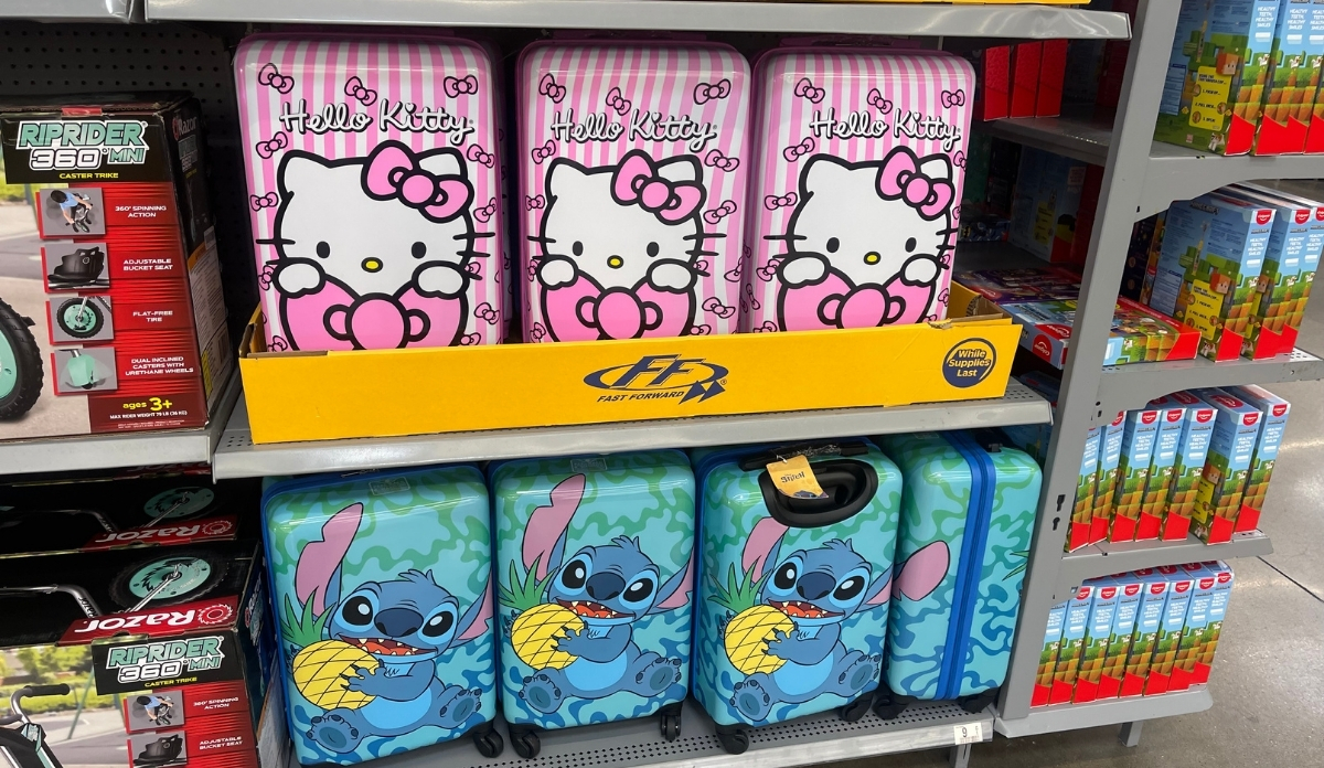 Kids Character Hardside Suitcases Only $39 Shipped on Walmart.com (Reg. $120)