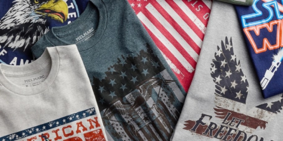 Today ONLY: Kohl’s Graphic Tees from $3.89 (Regularly $13)