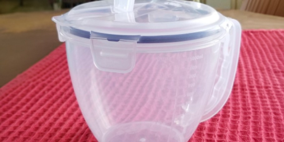 LocknLock Measuring Bowl w/ Handle Only $3.99 on Amazon (Reg. $10)